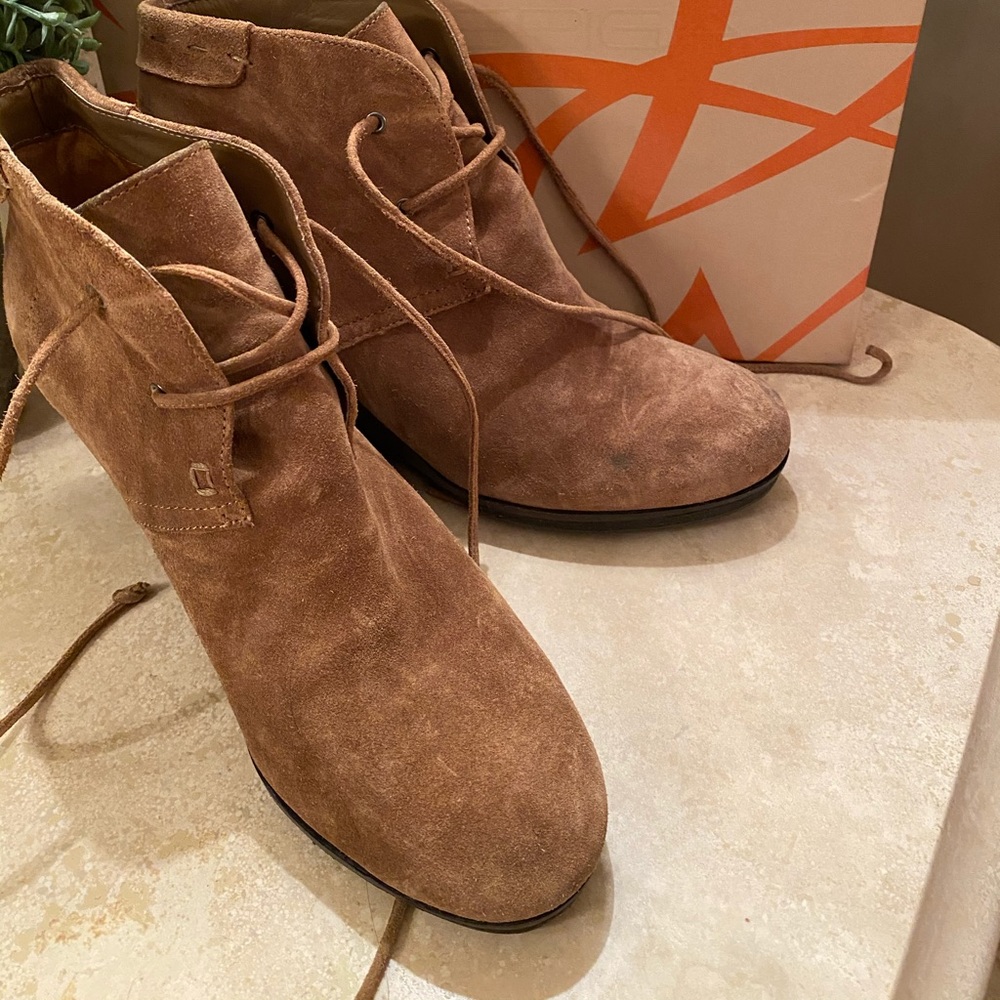 Via Spiga suede booties